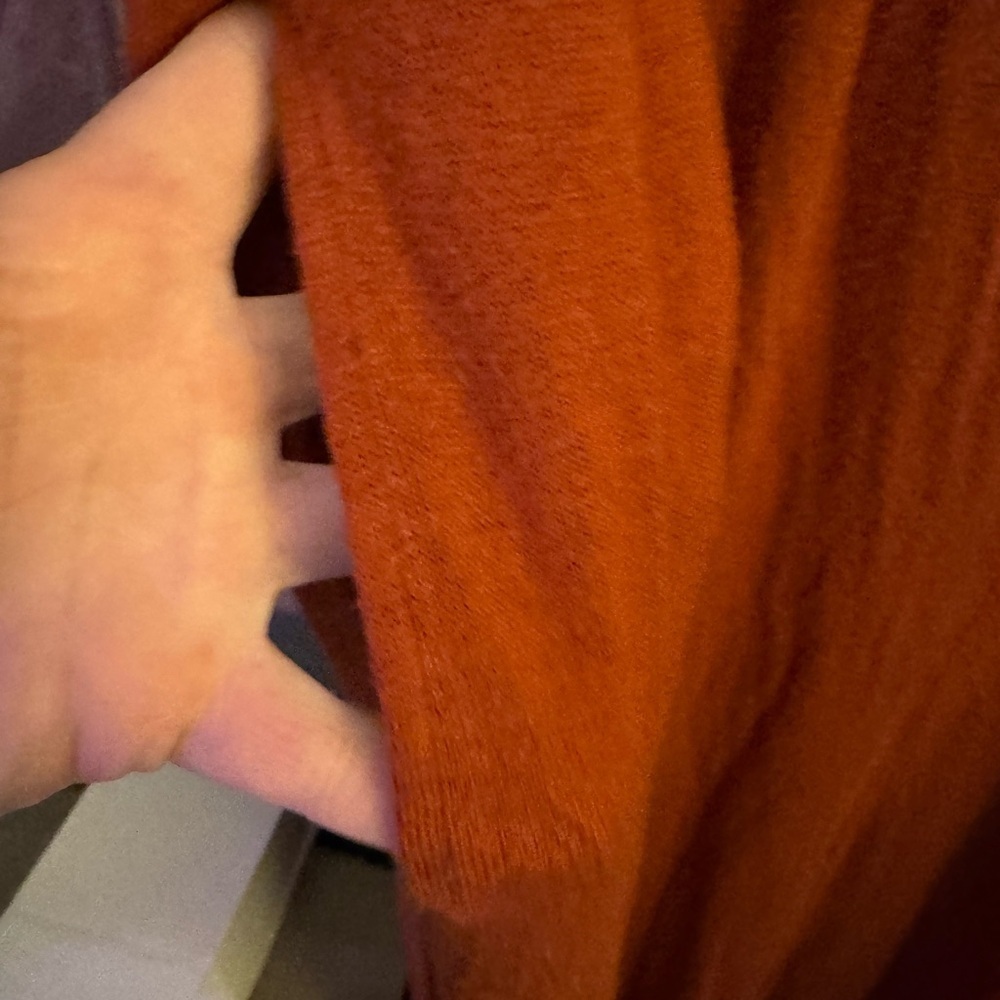 Intimately Free People Orange Rust Hooded Jumpsuit - Picture 3 of 6